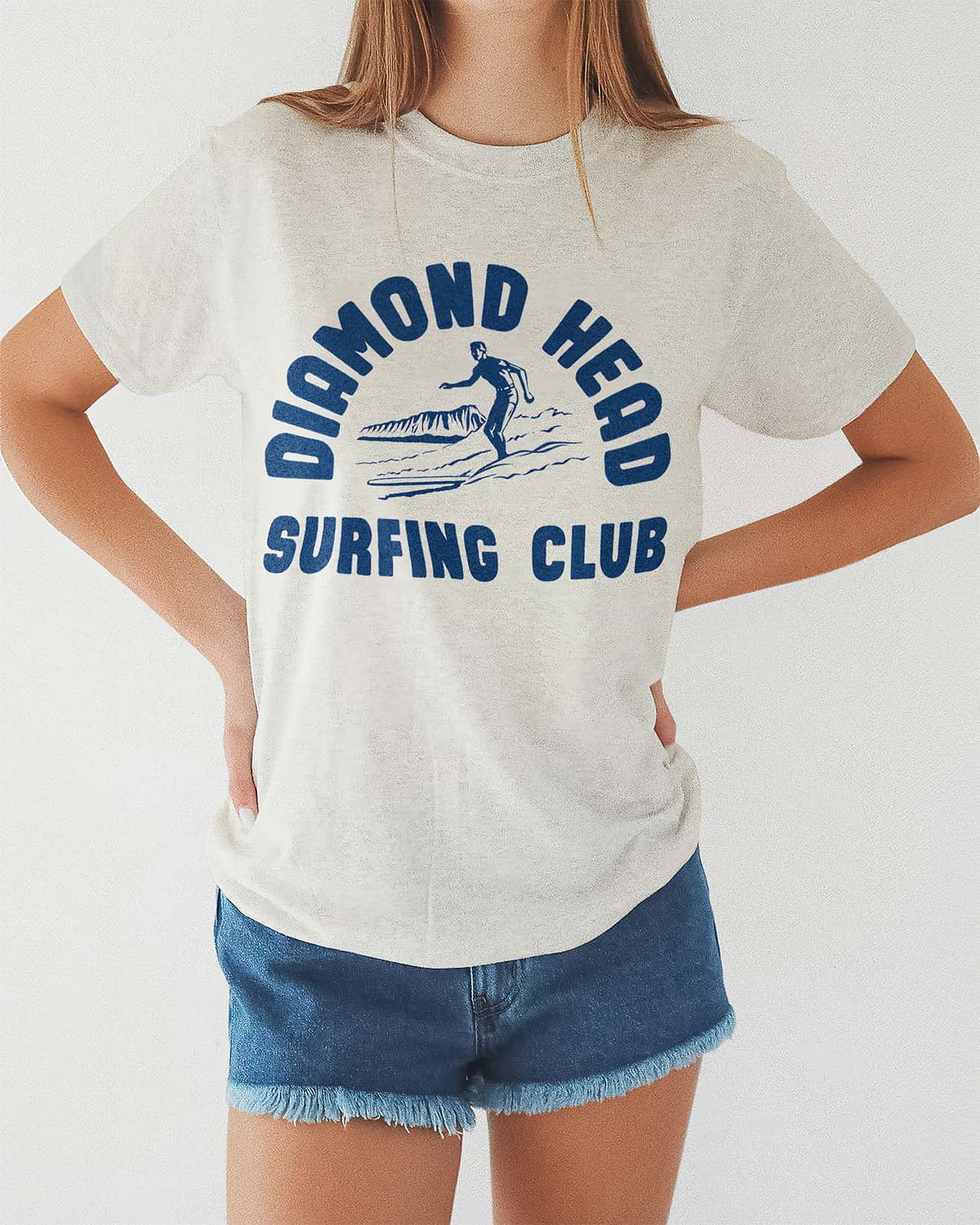 DIAMOND HEAD SURFING CLUB ハワイアン サーフTシャツ - HOLIDAZE ...